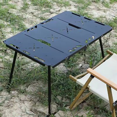 Table pliante de camping ultralégère haut de gamme – Glamping - Voltara Plein Air