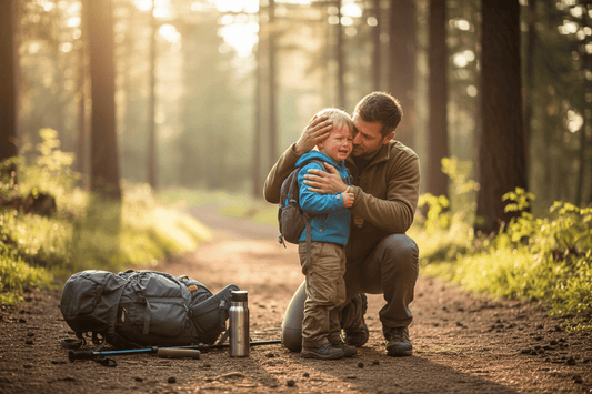 Comment gérer une crise d'enfant en sortie nature - Voltara Plein Air