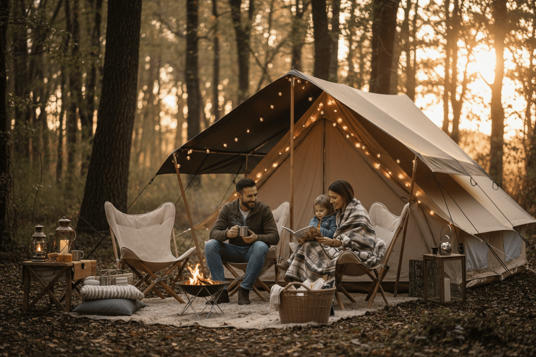 Le glamping : une façon simple de profiter de la nature avec plus de confort - Voltara Plein Air