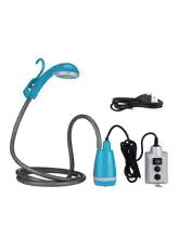 Douche de camping portable rechargeable – Camping sauvage, festival & roadtrip