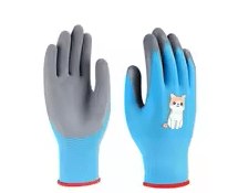 Ensemble de 2 paires de gants de protection d'enfant robustes et confortables pour jardinage et jeux d'extérieur - Voltara Plein Air