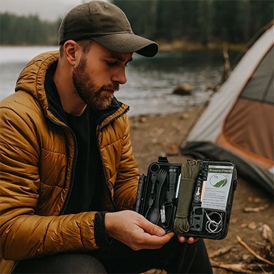 Kit de survie complet – urgence, randonnée et camping - Voltara Plein Air