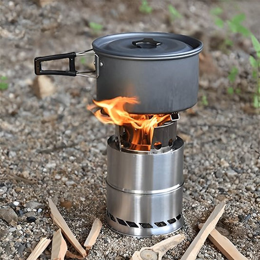 Réchaud portable léger pour camping – Cuisine facile et repas chauds en plein air - Voltara Plein Air