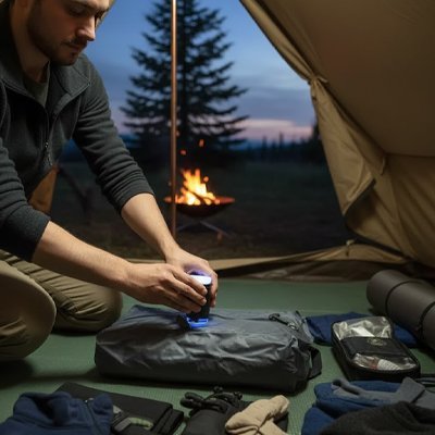 sac sous vide étanche vêtements textiles camping randonnée voyage