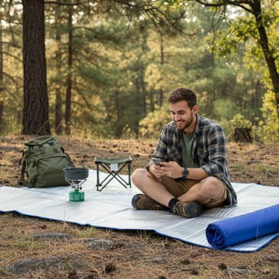 Tapis de sol pour camping super confort - Voltara Plein Air