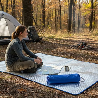 Tapis de sol pour camping super confort - Voltara Plein Air