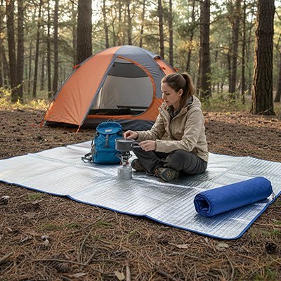 Tapis de sol pour camping super confort - Voltara Plein Air