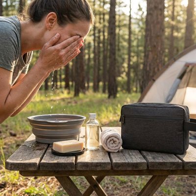 Trousse de toilette multifonction – Élégante & compacte - Voltara Plein Air